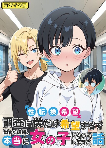 性転換希望調査に僕だけ希望するで出した結果、本当に女の子になってしまった話 モザイク版【無料試聴】 27 s594allud02001pl
